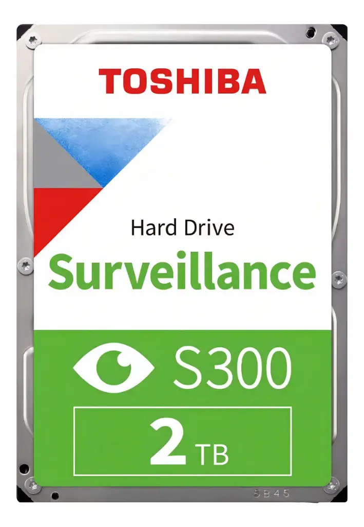 DISCO DURO PARA VIDEOVIGILANCIA - S300, 2TB, 3.5", SMR, SATA, 5400RPM, CACHE 128MB